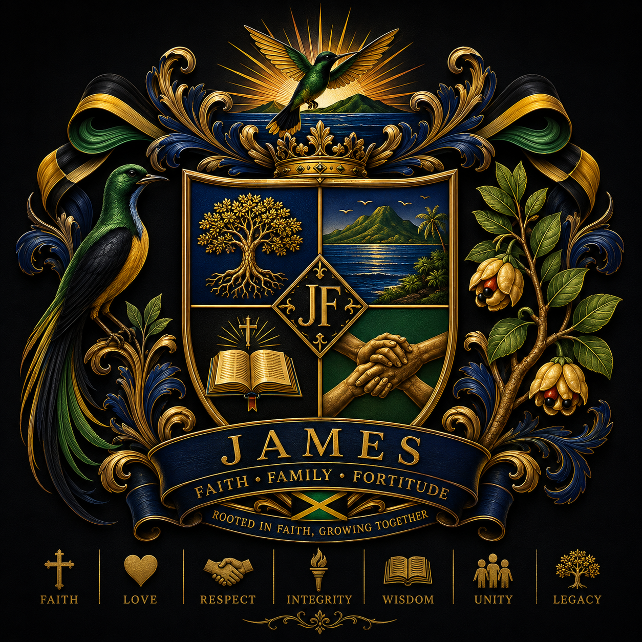 James Family crest